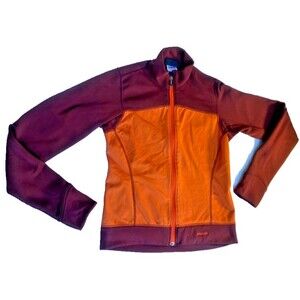 PATAGONIA Jacket Women's Juniors Small Wind Shield Burgundy #Rn 51884 U.S.A. Zip